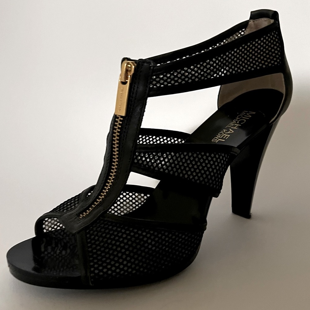 Michael Kors High Heels with Zipper Detail